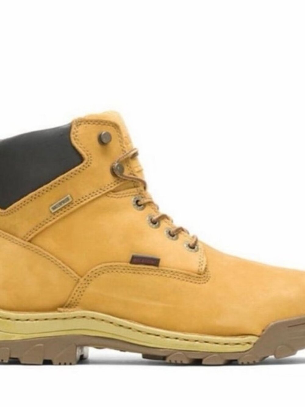 Wolverine Dublin 6” Waterproof Work Boots Tan Yellow 10EW Insulated Mens